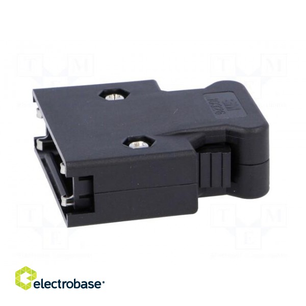 Plug case | PIN: 26 | Locking: latch | for cable | Mini D Ribbon image 3