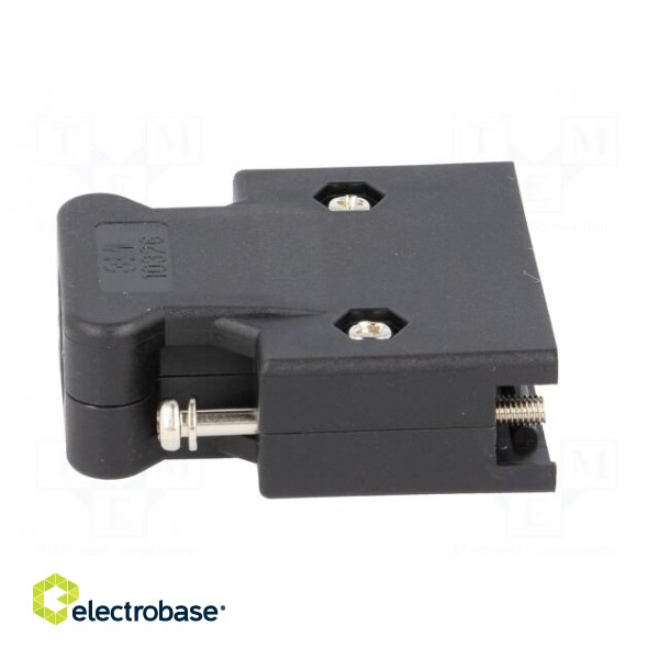 Plug case | PIN: 26 | Locking: screws | for cable | Mini D Ribbon paveikslėlis 7