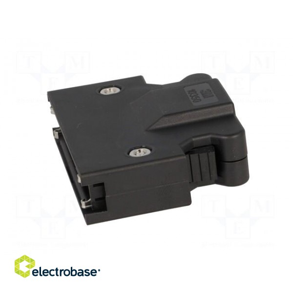 Plug case | PIN: 50 | Locking: latch | for cable | Mini D Ribbon image 3
