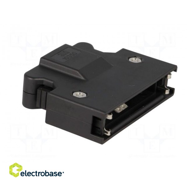 Plug case | PIN: 50 | Locking: latch | for cable | Mini D Ribbon image 8