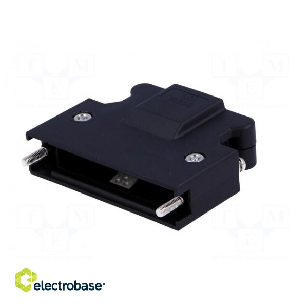 Plug case | PIN: 50 | Locking: screws | for cable | Mini D Ribbon image 2