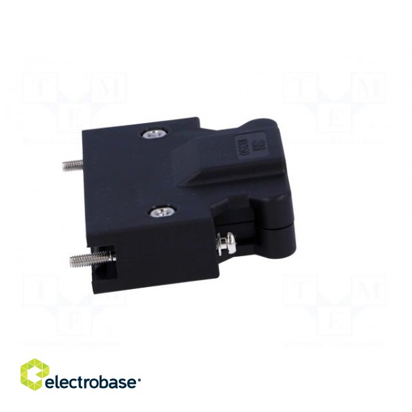 Plug case | PIN: 50 | Locking: screws | for cable | Mini D Ribbon image 3