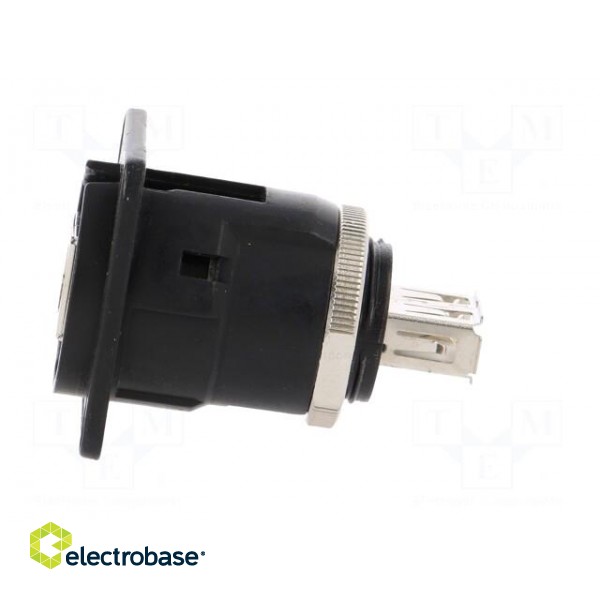 Adapter | USB A socket-back,USB B socket-front | EH | USB 2.0 image 3