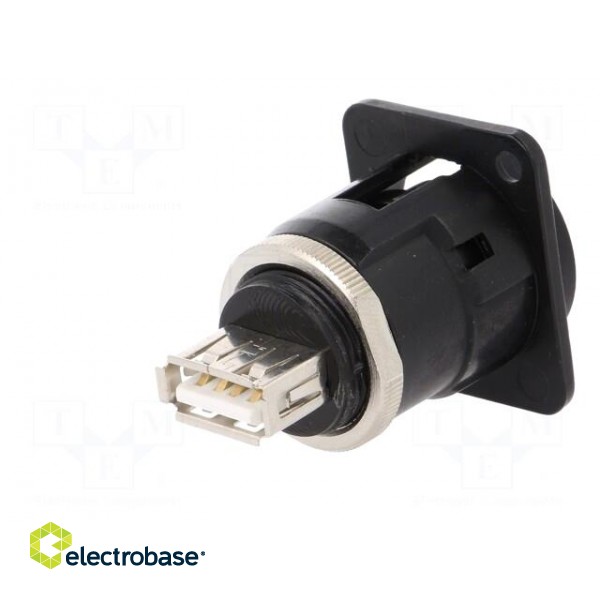 Adapter | USB A socket-back,USB B socket-front | EH | USB 2.0 image 6