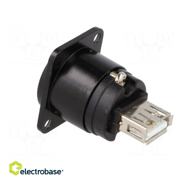 Adapter | USB A socket-back,USB B socket-front | FT | USB 2.0 image 4