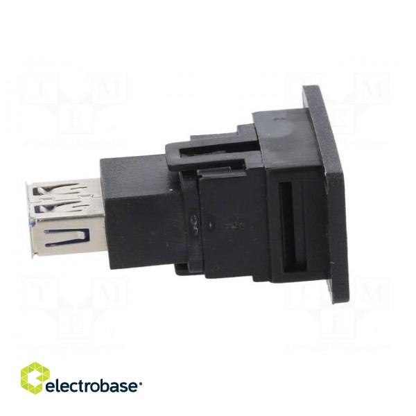 Adapter | USB A socket,both sides | SLIM | USB 3.0 | gold-plated фото 7