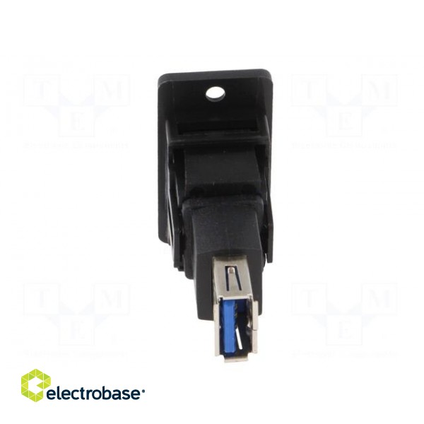 Adapter | USB A socket,both sides | SLIM | USB 3.0 | gold-plated image 5