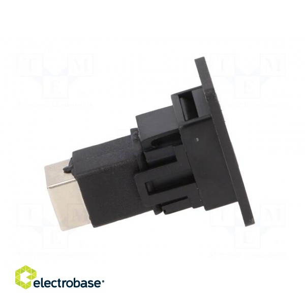 Adapter | USB A socket,USB B socket | SLIM | USB 2.0 | gold-plated фото 7