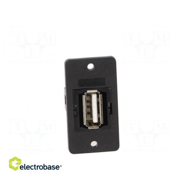 Adapter | USB A socket,USB B socket | SLIM | USB 2.0 | gold-plated paveikslėlis 9