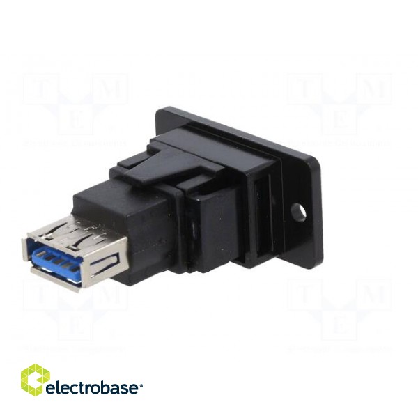 Adapter | USB A socket,USB B socket | SLIM | USB 3.0 | gold-plated image 6