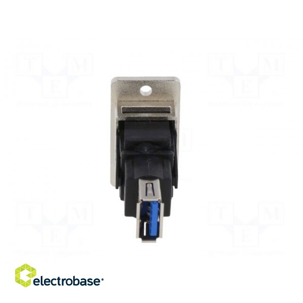 Adapter | USB A socket,USB B socket | SLIM | USB 3.0 | gold-plated image 5