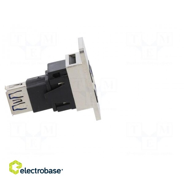 Adapter | USB A socket,USB B socket | SLIM | USB 3.0 | gold-plated image 7