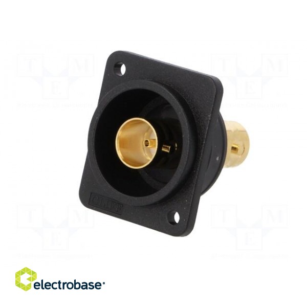 Coupler | BNC socket,both sides | FT | gold-plated | plastic | 19x24mm фото 2