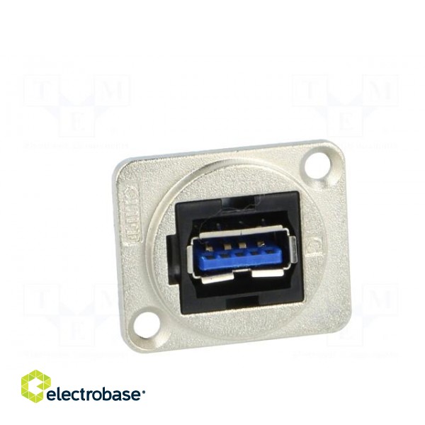 Coupler | USB A socket,both sides | FT | USB 3.0 | metal | 19x24mm image 9