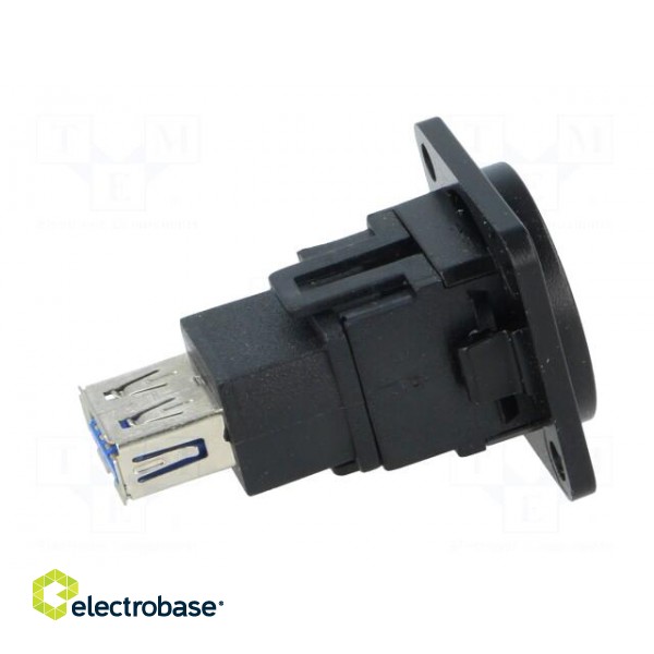 Coupler | USB A socket,both sides | FT | USB 3.0 | metal | 19x24mm image 7
