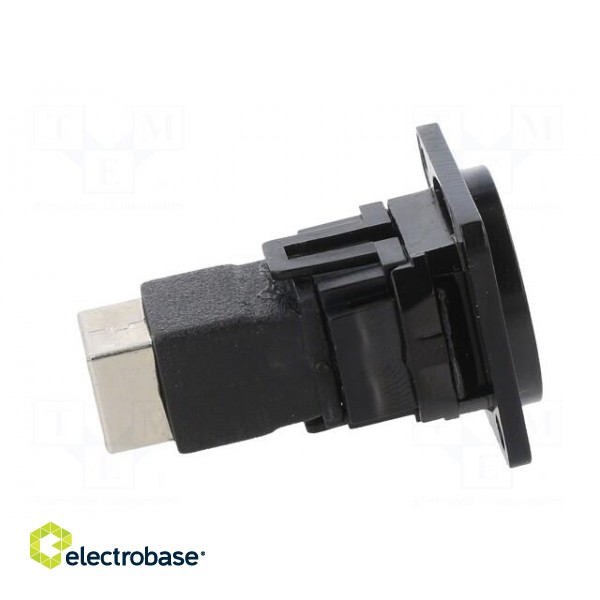 Coupler | USB B socket,both sides | FT | USB 2.0 | metal | 19x24mm image 7