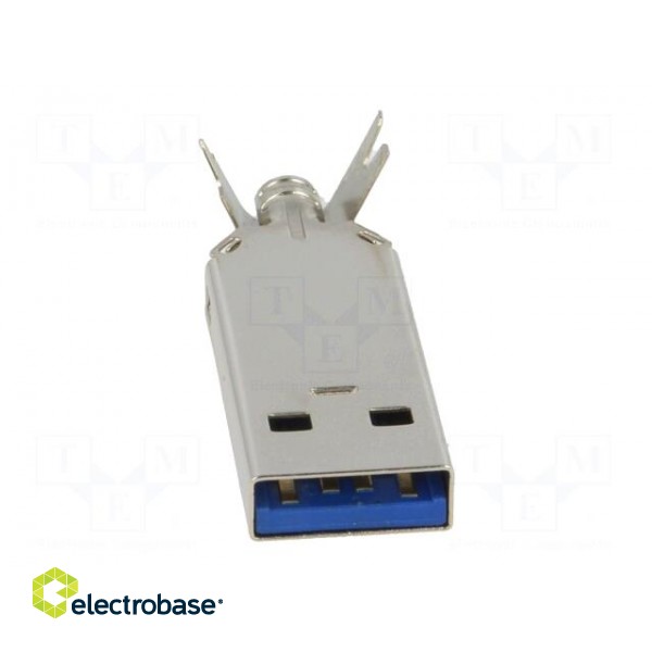 Plug | USB A | for cable | soldering | straight | USB 3.0 | 1A | 30V image 9