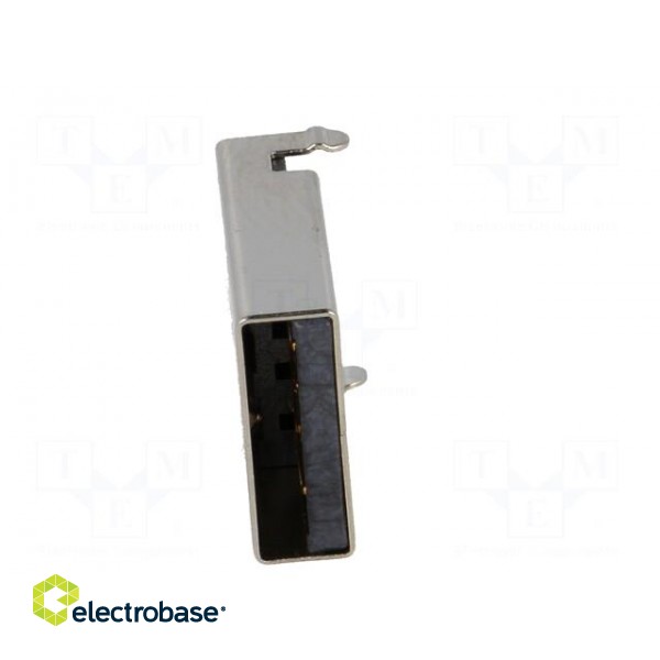 Plug | USB A | on PCBs | SMT | PIN: 4 | horizontal | USB 2.0 image 9