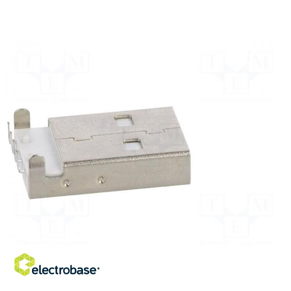 Plug | USB A | on PCBs | THT | PIN: 4 | angled 90° | USB 2.0 | gold-plated image 7