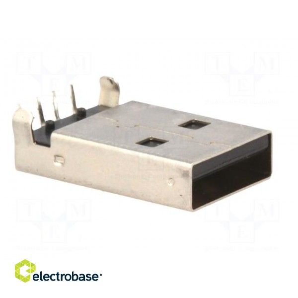 Plug | USB A | THT | angled 90° | 1.5A | Contacts: phosphor bronze | 500V image 8