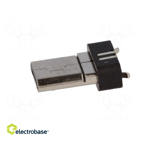 Plug | USB B micro | for molding | soldering | PIN: 5 | USB 2.0 | 0.65mm image 3
