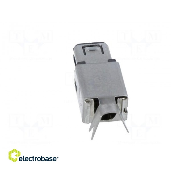 Plug | USB mini Hirose | soldering | PIN: 4 | nickel plated | 500mA paveikslėlis 5