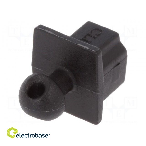 Protection cap | USB 3.0 | Application: USB B sockets | black image 1