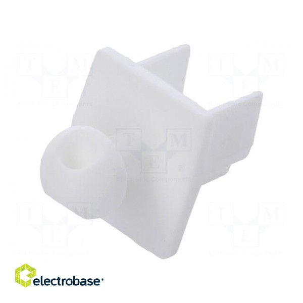 Protection cap | USB 3.0 | Application: USB B sockets | white фото 1