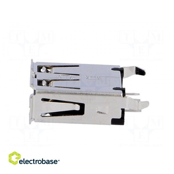 Socket | USB A | on PCBs | THT | PIN: 4 | straight image 3