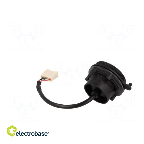 Socket | USB A | USB Buccaneer | for panel mounting,rear side nut image 6