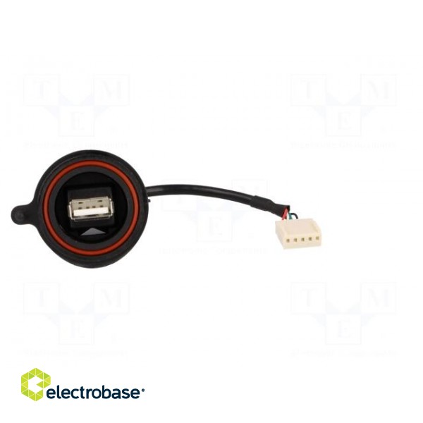 Socket | USB A | USB Buccaneer | for panel mounting,rear side nut image 9