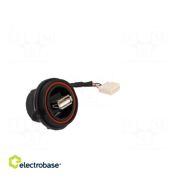 Socket | USB A | USB Buccaneer | for panel mounting,rear side nut image 8