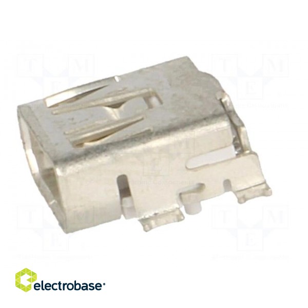 Socket | USB AB mini | on PCBs | SMT | PIN: 5 | horizontal | gold-plated image 3