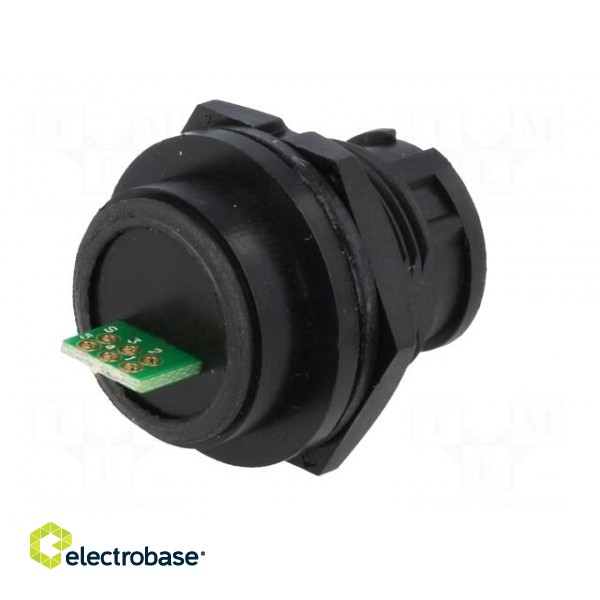 Socket | USB B micro | Data-Con-X | soldering | USB 2.0 | IP67,IP68 image 6