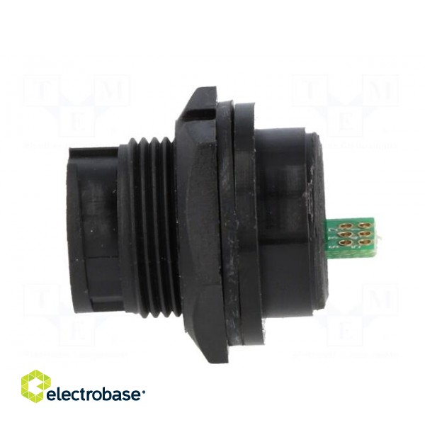 Socket | USB B micro | Data-Con-X | soldering | USB 2.0 | IP67,IP68 image 3