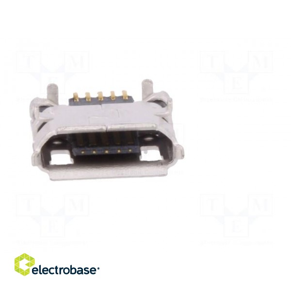 Socket | USB B micro | on PCBs | SMT,THT | PIN: 5 | horizontal | USB 2.0 image 9