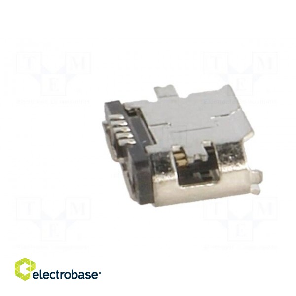 Socket | USB B micro | SMT | PIN: 5 | USB 2.0 | 0.65mm | 1.8A | 100V фото 7