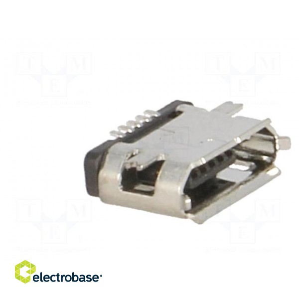 Socket | USB B micro | SMT | PIN: 5 | USB 2.0 | 0.65mm | 1.8A | 100V фото 8