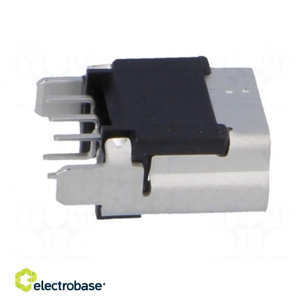 Socket | USB B mini | on PCBs | THT | PIN: 5 | straight image 7
