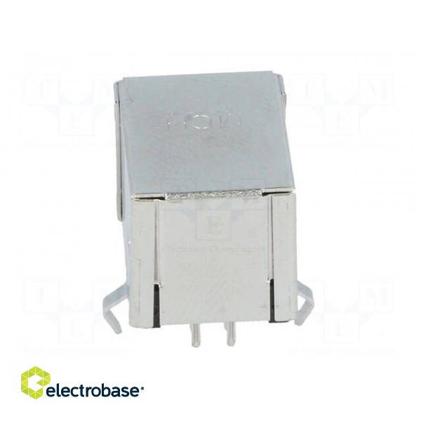 Socket | USB B | on PCBs | THT | PIN: 4 | angled 90° | shielded | USB 2.0 image 5