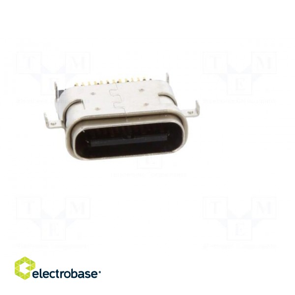 Socket | USB C | SMT | angled 90° | sealed | USB 3.1 фото 9