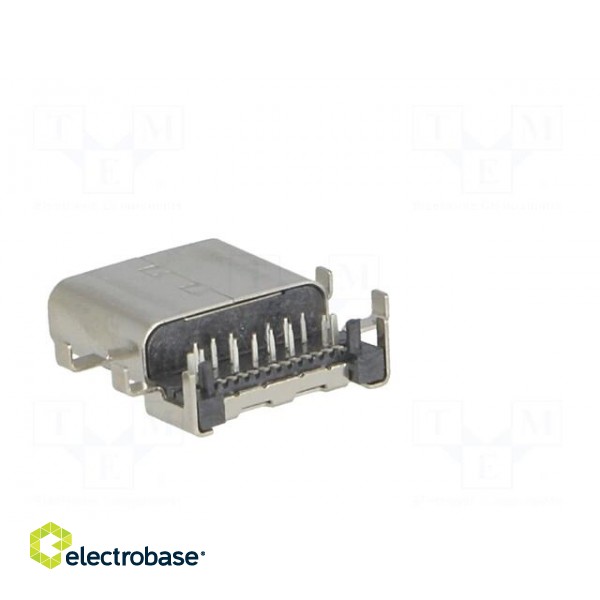 Socket | USB C | SMT,THT | angled | USB 3.1 image 4