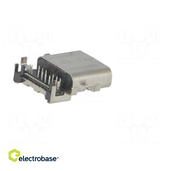 Socket | USB C | SMT,THT | angled | USB 3.1 image 6
