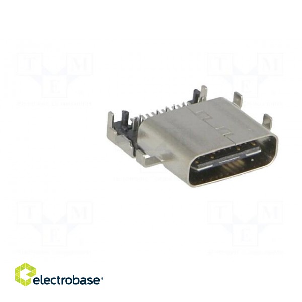 Socket | USB C | SMT,THT | angled | USB 3.1 image 8