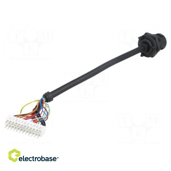 Socket | USB C | USB Buccaneer | for panel mounting,front side nut image 2