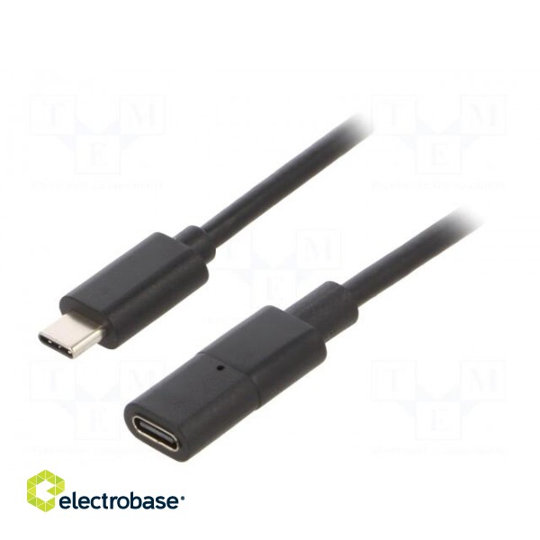 USB-USB | USB C socket,USB C plug | 0.75m