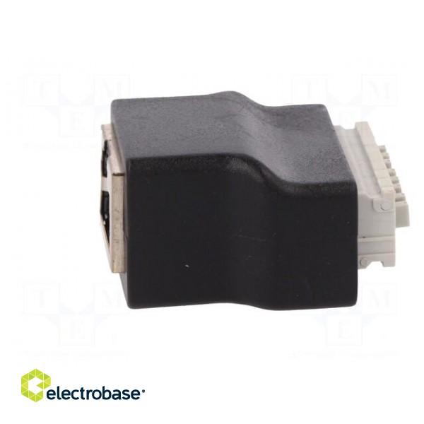 Adapter | PIN: 8 | RJ45 socket,terminal block | spring clamp image 3