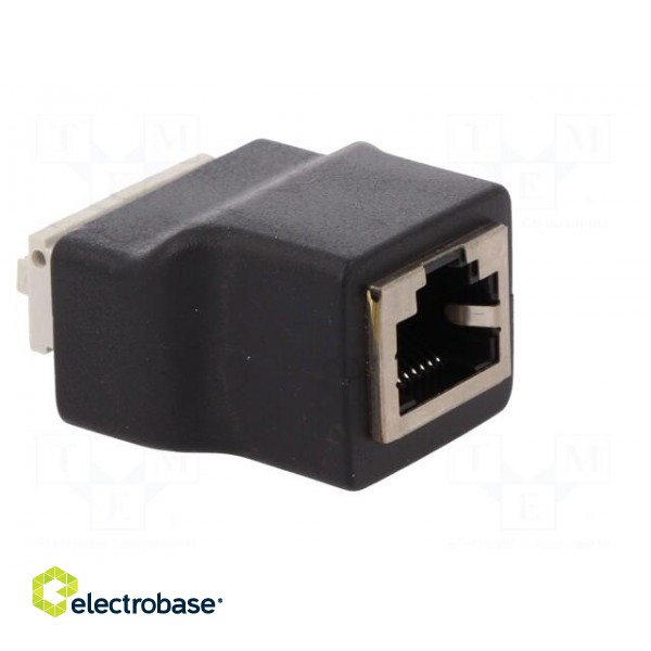 Adapter | PIN: 8 | RJ45 socket,terminal block | spring clamp image 8