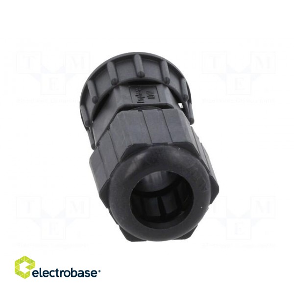 Case RJ45 | plastic | 5÷0.65mm | IP67 | for cable | straight | size D image 5