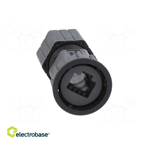Case RJ45 | plastic | 5÷0.65mm | IP67 | for cable | straight | size D image 9